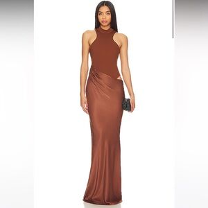 Estrella Maxi dress - brown